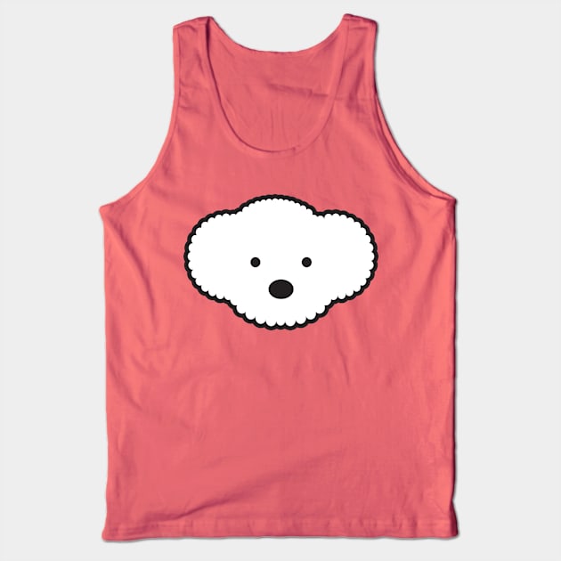 Bichon Frise Tank Top by threeblackdots